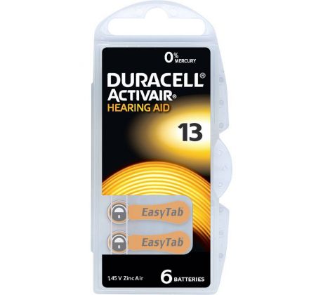 Baterky Duracel Activair 13